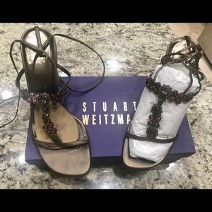 Stuart Weizmann strappy sandal. Size 9.5.